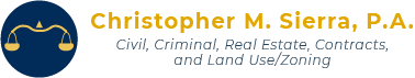 Christopher M. Sierra, P.A. Logo